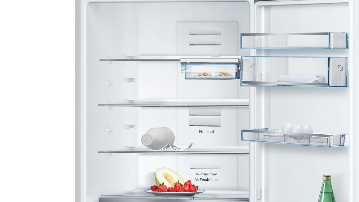 Serie 6 Alttan Donduruculu Buzdolabı 185 x 70 cm Kolay temizlenebilir Inox KGN57AIF0N KGN57AIF0N-4