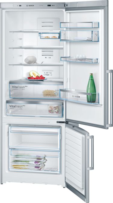 Serie 6 Alttan Donduruculu Buzdolabı 185 x 70 cm Kolay temizlenebilir Inox KGN57AIF0N KGN57AIF0N-2