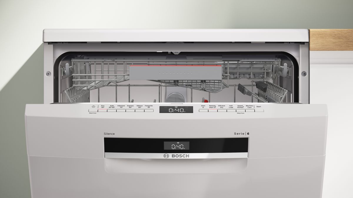 Series 6 Free-standing dishwasher 60 cm White SMS6EDW02G SMS6EDW02G-3