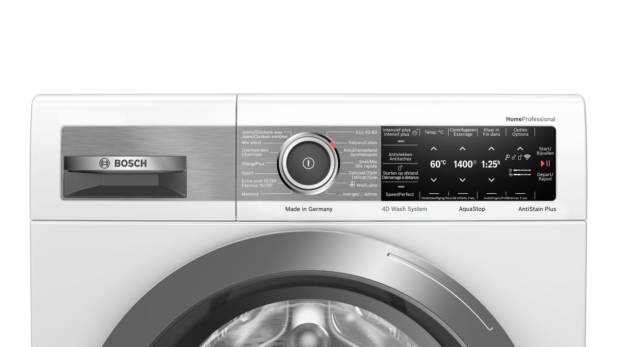 HomeProfessional washing machine, frontloader fullsize 9 kg 1400 rpm WAV28GH0FG WAV28GH0FG-3
