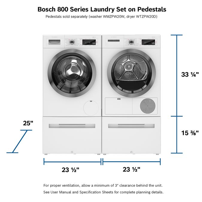 800 Series Compact Condensation Dryer WTG865H4UC WTG865H4UC-6