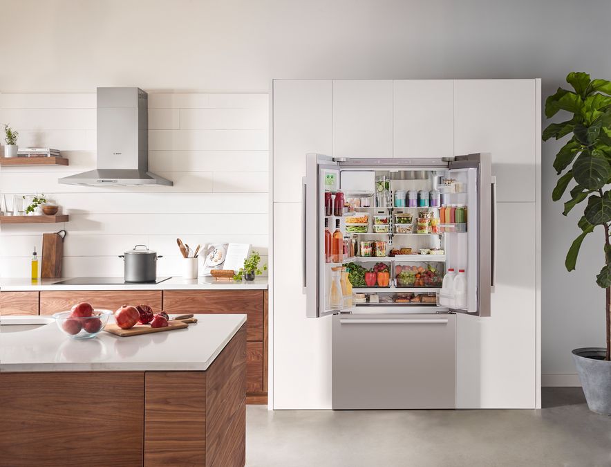 Série 500 Réfrigérateur à portes françaises congélateur en bas 36'' Acier inoxydable facile à nettoyer B36CD50SNS B36CD50SNS-8