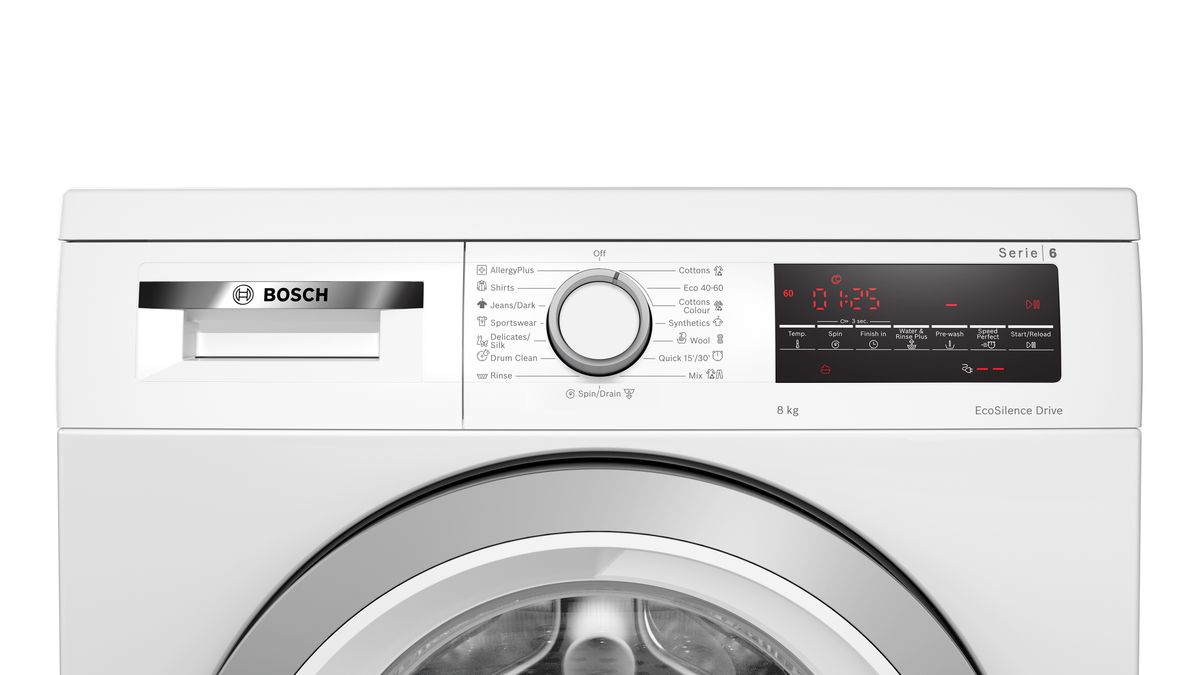 Series 6 washing machine, front loader 8 kg 1200 rpm WUU24460HK WUU24460HK-3