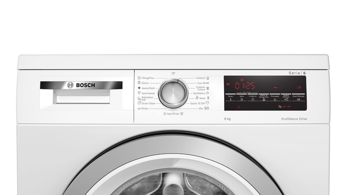 Series 6 前置式洗衣機 8 kg 1400 轉/分鐘 WUU2846BHK WUU2846BHK-2