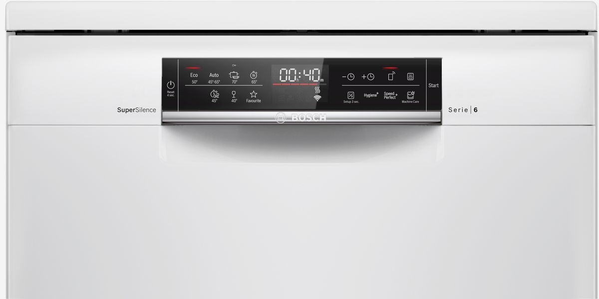 Series 6 Bosch free-standing dishwasher 60 cm White SMS6ZCW37Q SMS6ZCW37Q-4