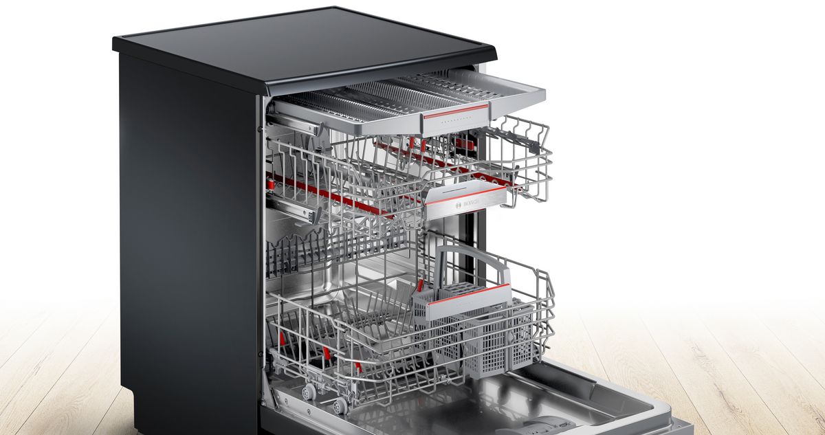 Series 6 free-standing dishwasher 60 cm Black inox SMS6HCB01A SMS6HCB01A-2