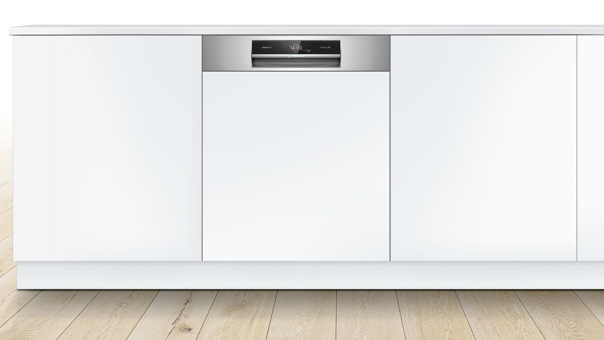 Series 8 semi-integrated dishwasher 60 cm Stainless steel, Tall Tub SBI8EDS01A SBI8EDS01A-2