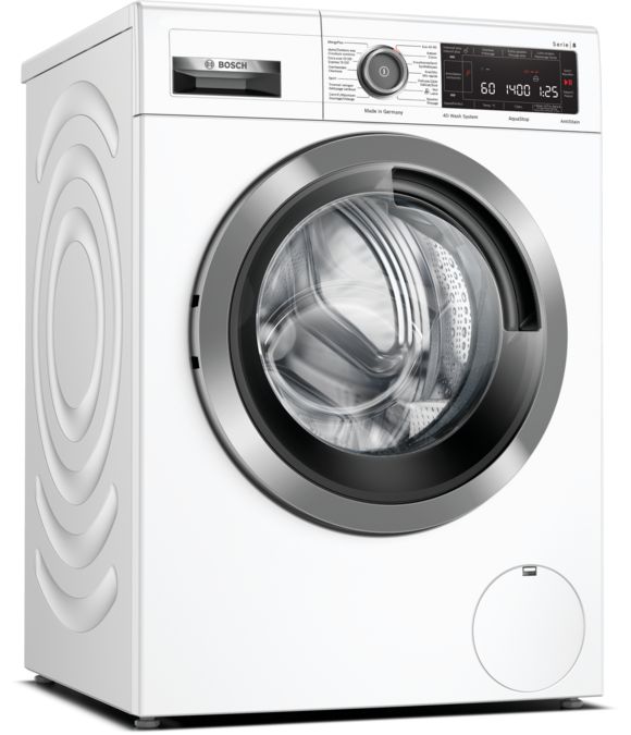 Series 8 washing machine, frontloader fullsize 9 kg 1400 rpm WAV28M04FG WAV28M04FG-1