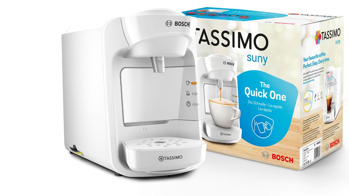 112,53 € - Cafetera Cápsulas Bosch TAS3104 Tassimo Suny