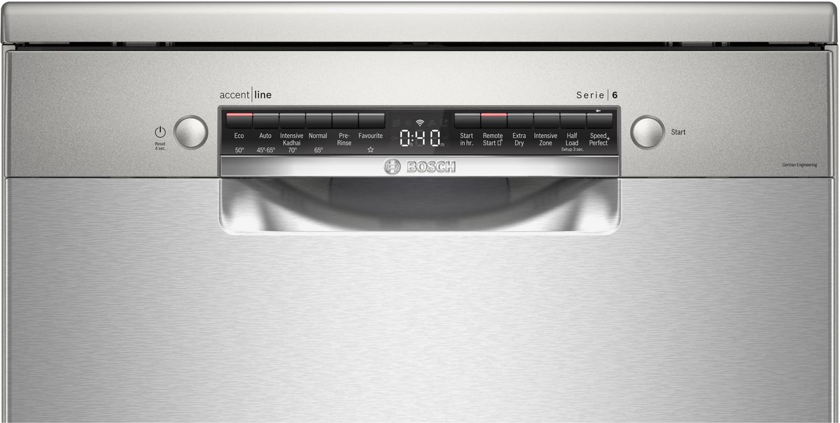 Series 6 free-standing dishwasher 60 cm Inox Easy Clean SMS6HVI00I SMS6HVI00I-4