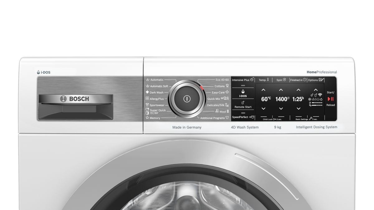 HomeProfessional washing machine, frontloader fullsize 9 kg 1400 rpm WAV28EH0BY WAV28EH0BY-2