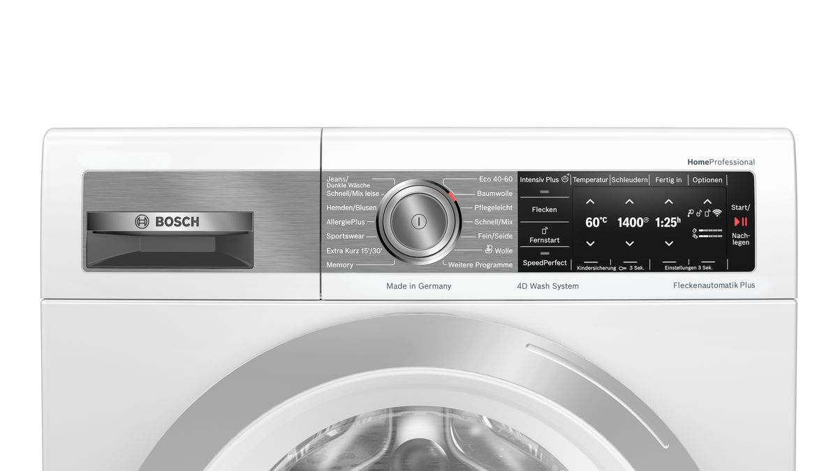 HomeProfessional Waschmaschine, Frontlader 9 kg 1400 U/min. WAV28G93 WAV28G93-3