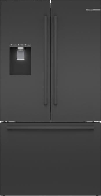 500 Series French Door Bottom Mount Refrigerator 36'' Easy clean stainless steel, Black stainless steel B36FD50SNB B36FD50SNB-3