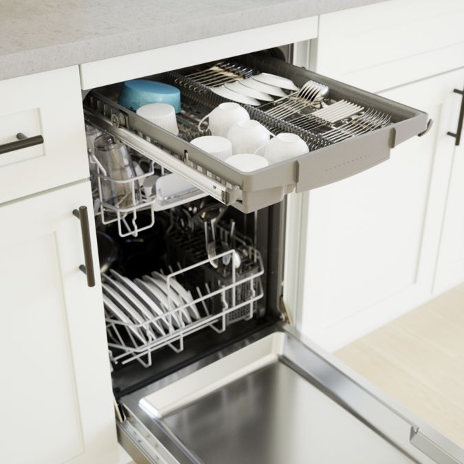 300 Series Dishwasher 17 3/4'' Stainless steel SPE53B55UC SPE53B55UC-3