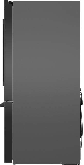 Série 500 Réfrigérateur à portes françaises congélateur en bas 36'' Acier brossé anti-traces, Acier inoxydable noir B36FD50SNB B36FD50SNB-4