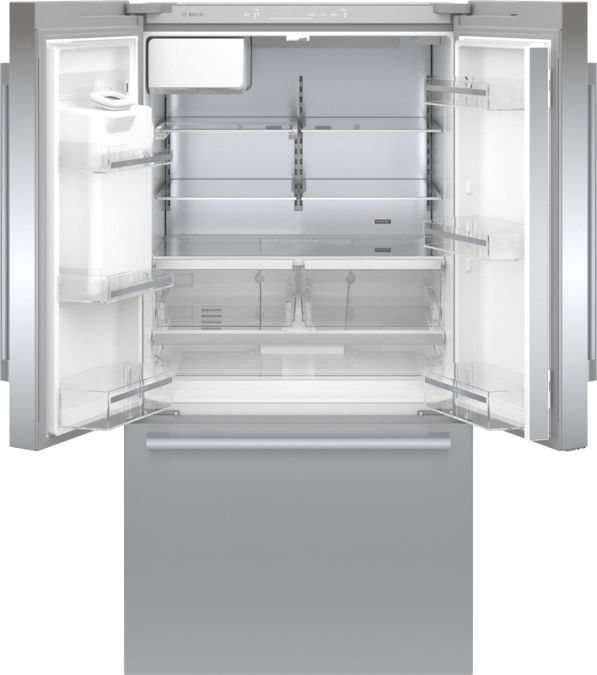 500 Series French Door Bottom Mount Refrigerator 36'' Brushed steel anti-fingerprint B36FD50SNS B36FD50SNS-4
