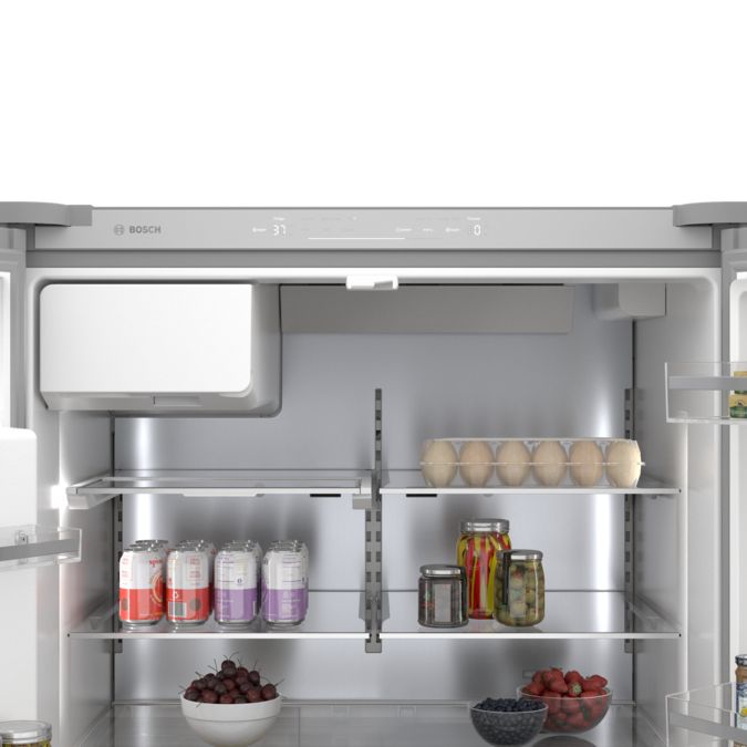 Série 500 Réfrigérateur à portes françaises congélateur en bas 36'' Acier inoxydable facile à nettoyer B36FD50SNS B36FD50SNS-5