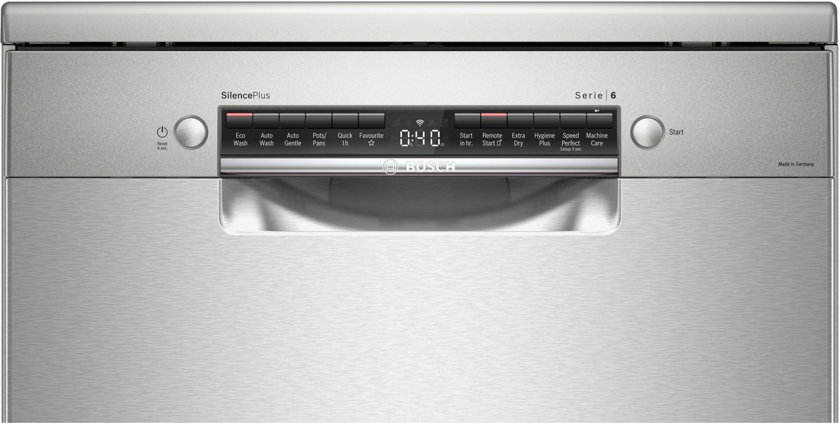 Series 6 free-standing dishwasher 60 cm silver inox SMS6HCI02A SMS6HCI02A-4
