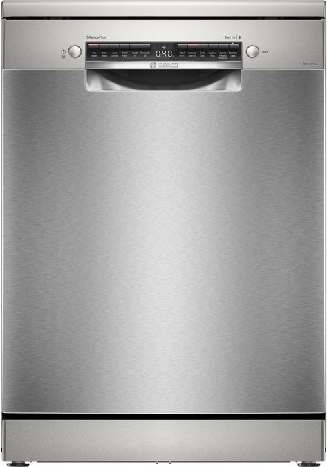 Series 6 free-standing dishwasher 60 cm silver inox SMS6HCI02A SMS6HCI02A-1
