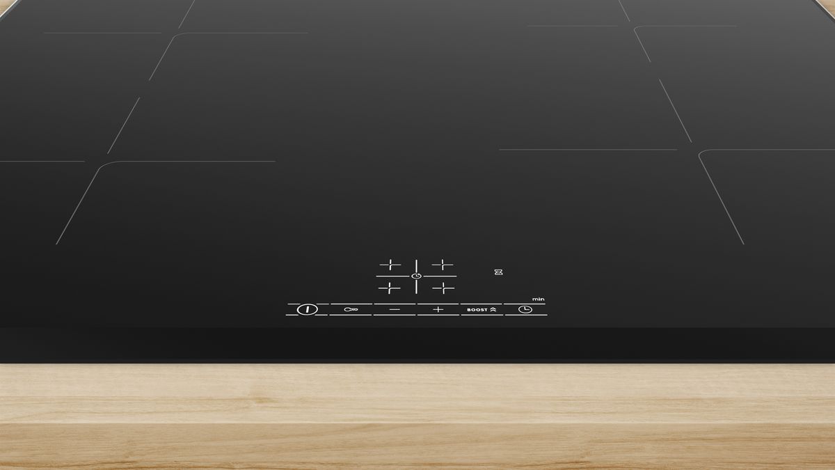 Série 4 Table de cuisson à induction 60 cm Noir, Encastrable sans cadre PIE661BB5E PIE661BB5E-2