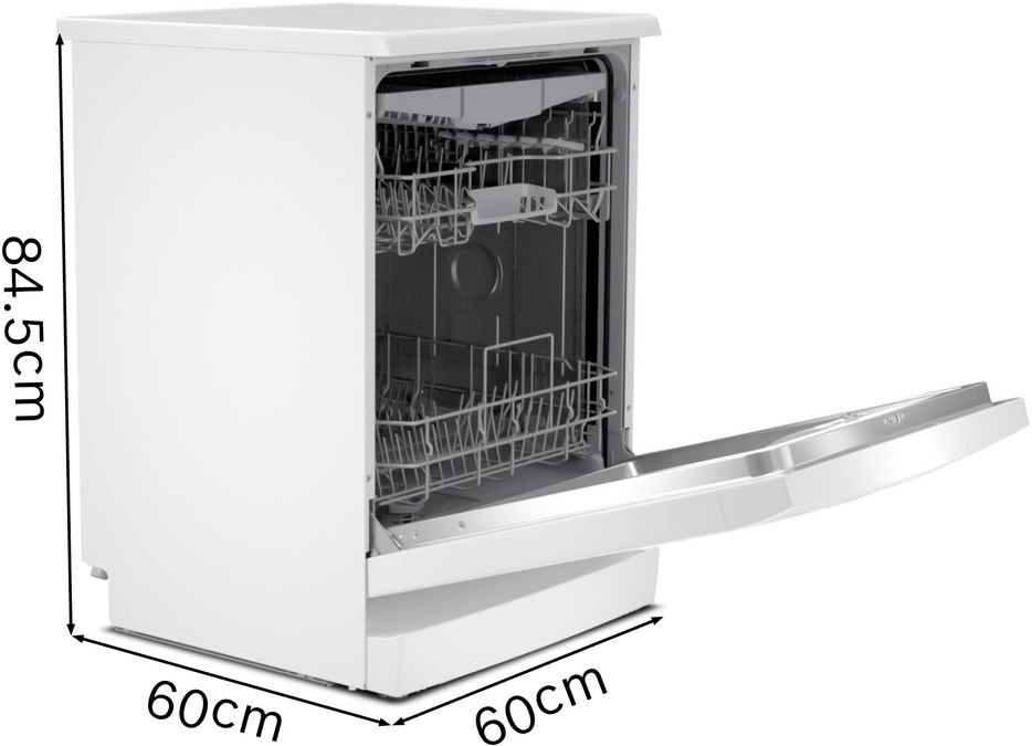 Series 2 Free-standing dishwasher 60 cm White SGS2HVW66G SGS2HVW66G-10