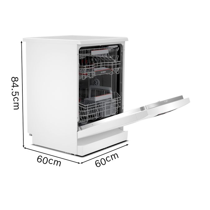 Series 6 Free-standing dishwasher 60 cm White SMS6ZDW48G SMS6ZDW48G-11