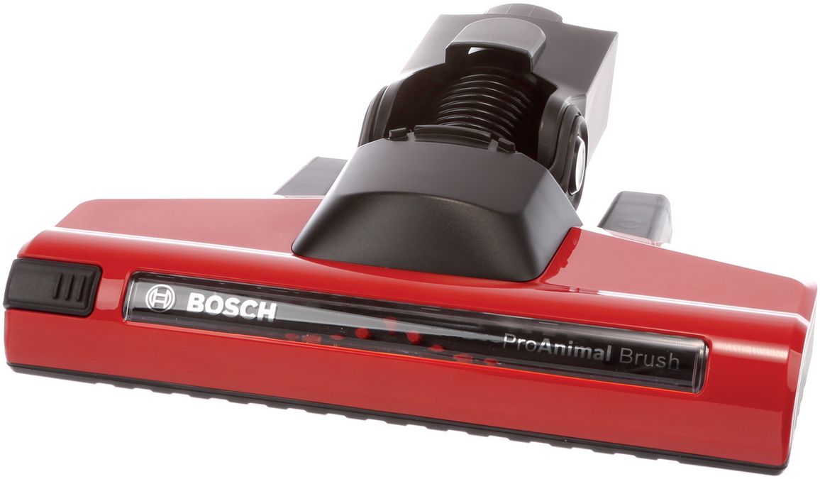 Electric nozzle Bosch; black; click-connection; plastic sole; with brush roller; with wheels 17005003 17005003-3