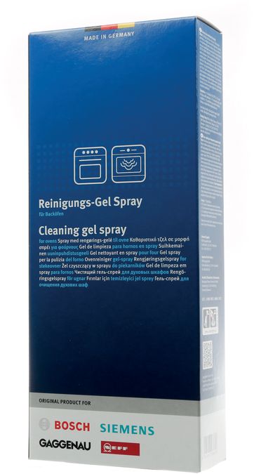 Produit de nettoyage Spray nettoyant pour fours, fours vapeur et fours avec fonction micro-ondes. 00311860 00311860-5
