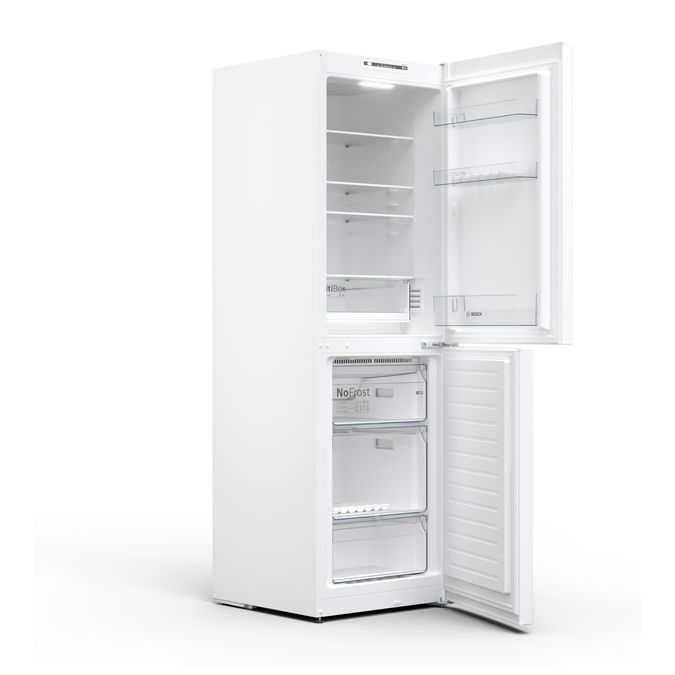 Series 2 Free-standing fridge-freezer with freezer at bottom 186 x 60 cm White KGN34NWEAG KGN34NWEAG-10