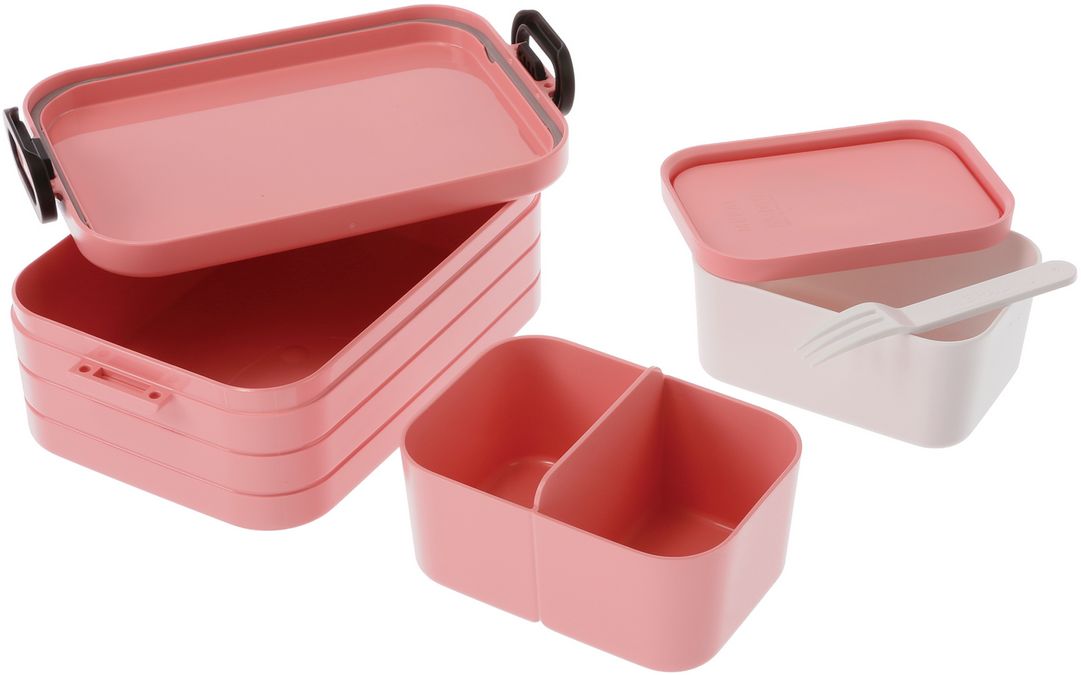 Mepal Bento Lunch Box - 900ml (Nordic Pink) 17002433 17002433-6