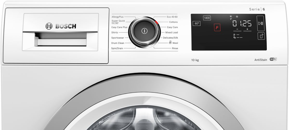 Serie | 6 Washing machine, front loader 10 kg 1400 rpm WAL28RH1GB WAL28RH1GB-3