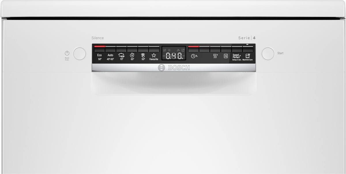 Serie 4 Szabadonálló mosogatógép 60 cm Fehér SGS4HVW31E SGS4HVW31E-3