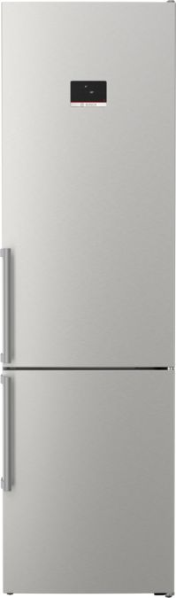 Serie | 6 Free-standing fridge-freezer with freezer at bottom 203 x 60 cm Inox-easyclean KGN39AIBT KGN39AIBT-1