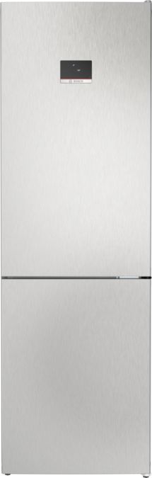 Series 4 Free-standing fridge-freezer with freezer at bottom 186 x 60 cm Stainless steel look KGN367LDF KGN367LDF-1