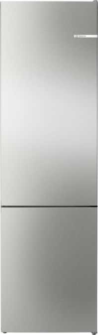 Series 4 free-standing fridge-freezer with freezer at bottom 203 x 60 cm Stainless steel (with anti-fingerprint) KGN392ICF KGN392ICF-1