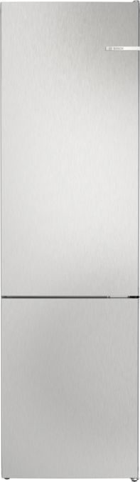 Series 4 Free-standing fridge-freezer with freezer at bottom 203 x 60 cm Stainless steel look KGN392LDFG KGN392LDFG-1