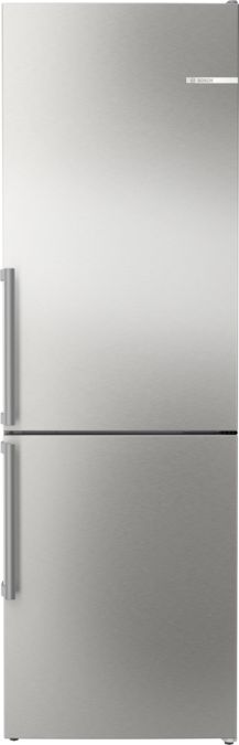 Serie 4 Kombinerad kyl/frys 186 x 60 cm Borstat stål med anti-fingerprint, Total No Frost KGN36VIDT KGN36VIDT-1