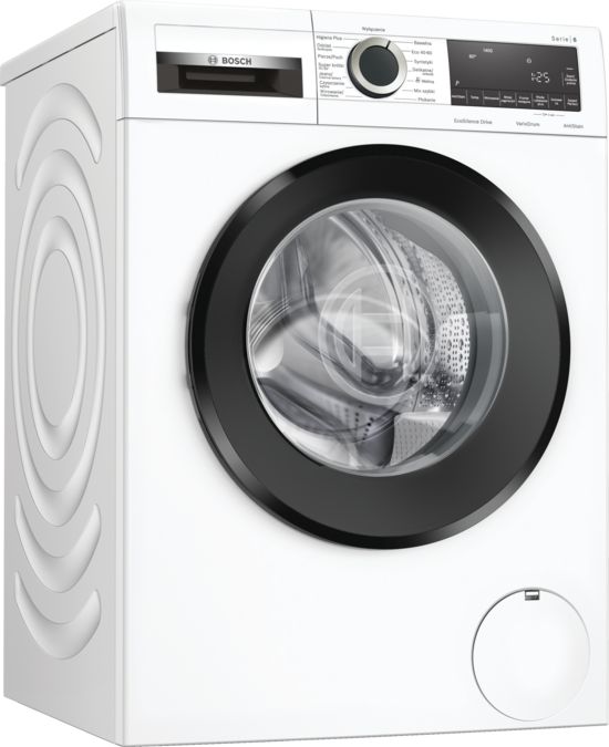 Series 6 washing machine, frontloader fullsize 10 kg 1400 rpm WGG2540KPL WGG2540KPL-1