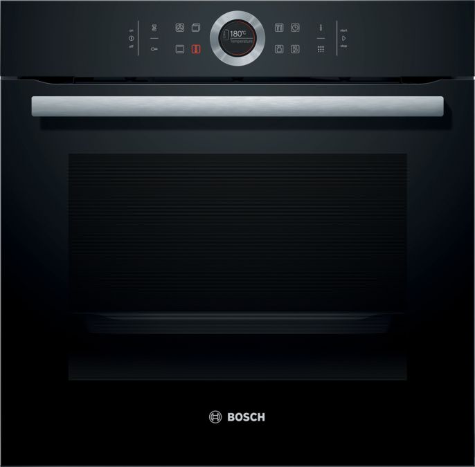 Series 8 Built-in oven 60 x 60 cm Black HBG675BB2A HBG675BB2A-1