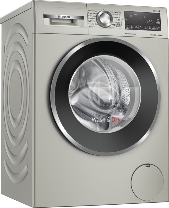 Lavadora y secadora Bosch WNA1441XES 9/6Kg 1400 RPM Acero Inoxidable
