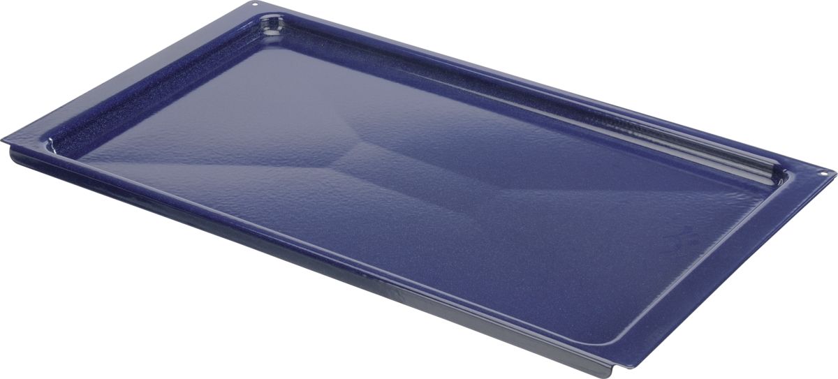 Baking tray enamel blue enameled 615 x 357 x 19 mm for EB 385/388 Ovens 00212852 00212852-1