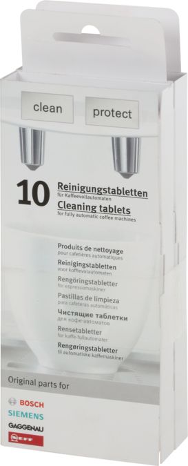 Double pack cleaning tablets for coffee machines 00311561 00311561-1
