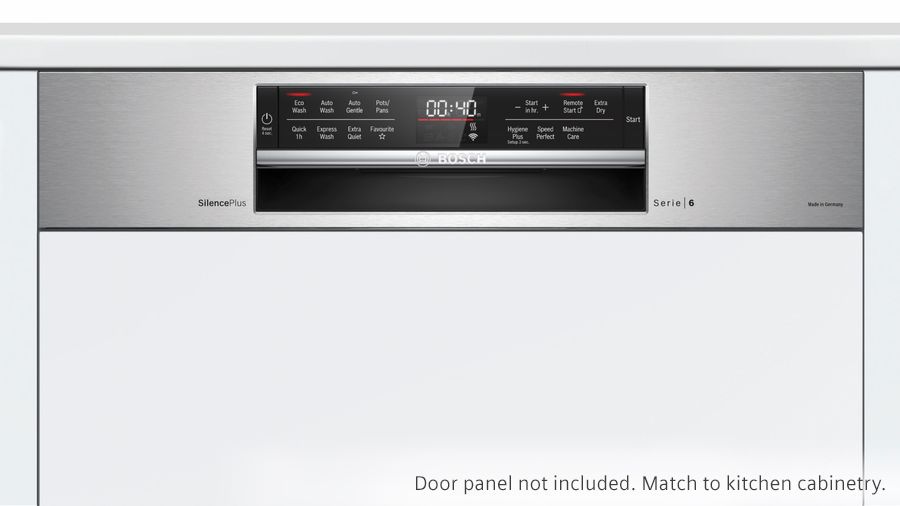 Series 6 semi-integrated dishwasher 60 cm Stainless steel SMI6HCS01A SMI6HCS01A-3