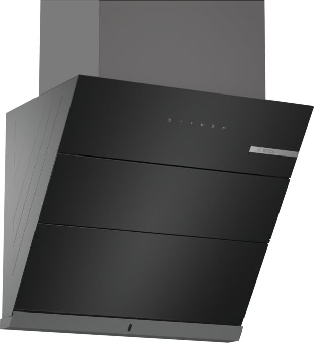 Series 4 wall-mounted cooker hood 60 cm Flat black DWKA68G60I DWKA68G60I-1