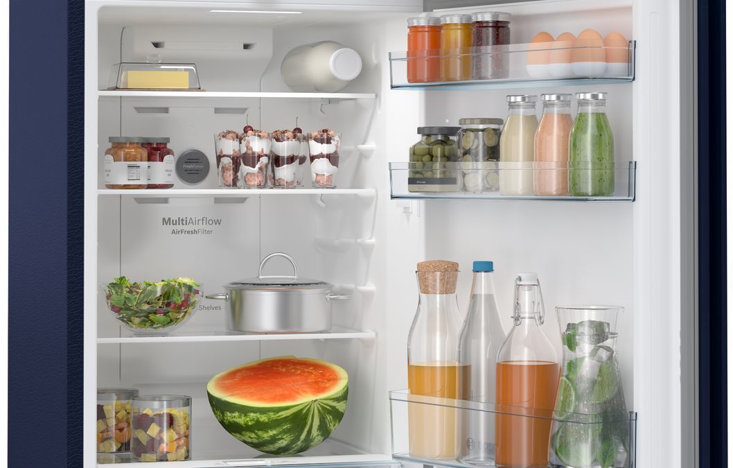 Series 2 free-standing fridge-freezer with freezer at top 156 x 60.5 cm CTN27B131I CTN27B131I-4