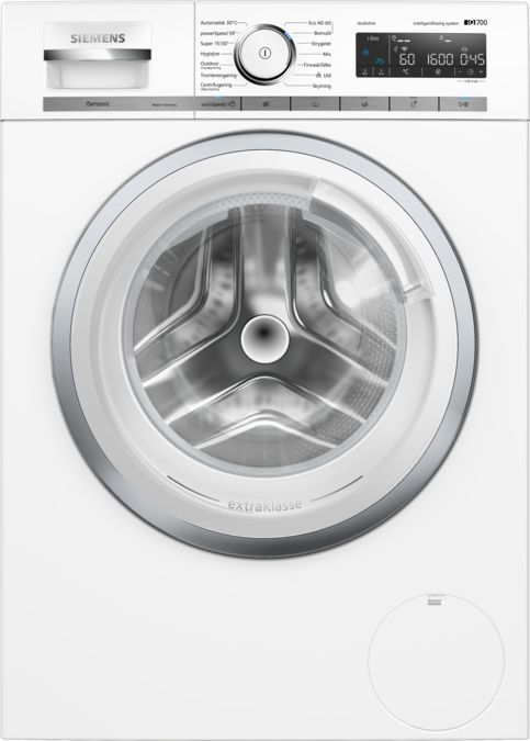 iQ700 Vaskemaskine 10 kg 1600 omdr./min., Hvid WM6HXKO1DN WM6HXKO1DN-1