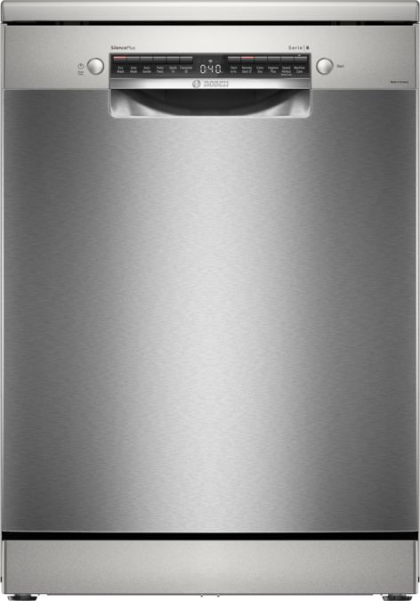 Series 6 free-standing dishwasher 60 cm silver inox SMS6HAI02A SMS6HAI02A-1