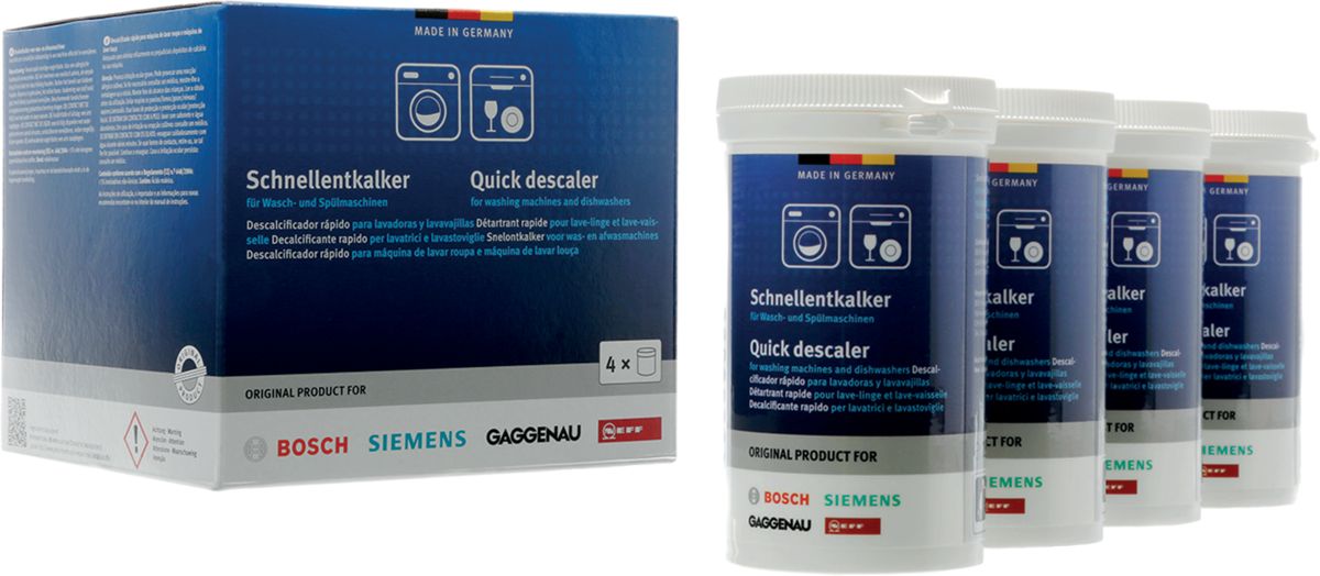 Descaler Value pack: quick descaler for washing machines and dishwashers Replacement of 00311600 00311922 00311922-1