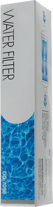 Vandfilter External Water Filter for American-Style Fridge-Freezers 00750558 00750558-2