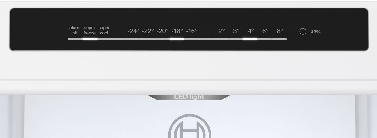 Serie 4 Kombinerad kyl/frys 186 x 60 cm Borstat stål med anti-fingerprint, Total No Frost KGN36VIDT KGN36VIDT-5